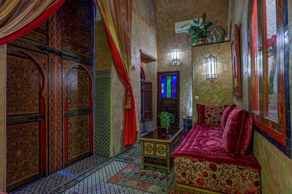 Riad La Maison Verte Fez Kamer foto