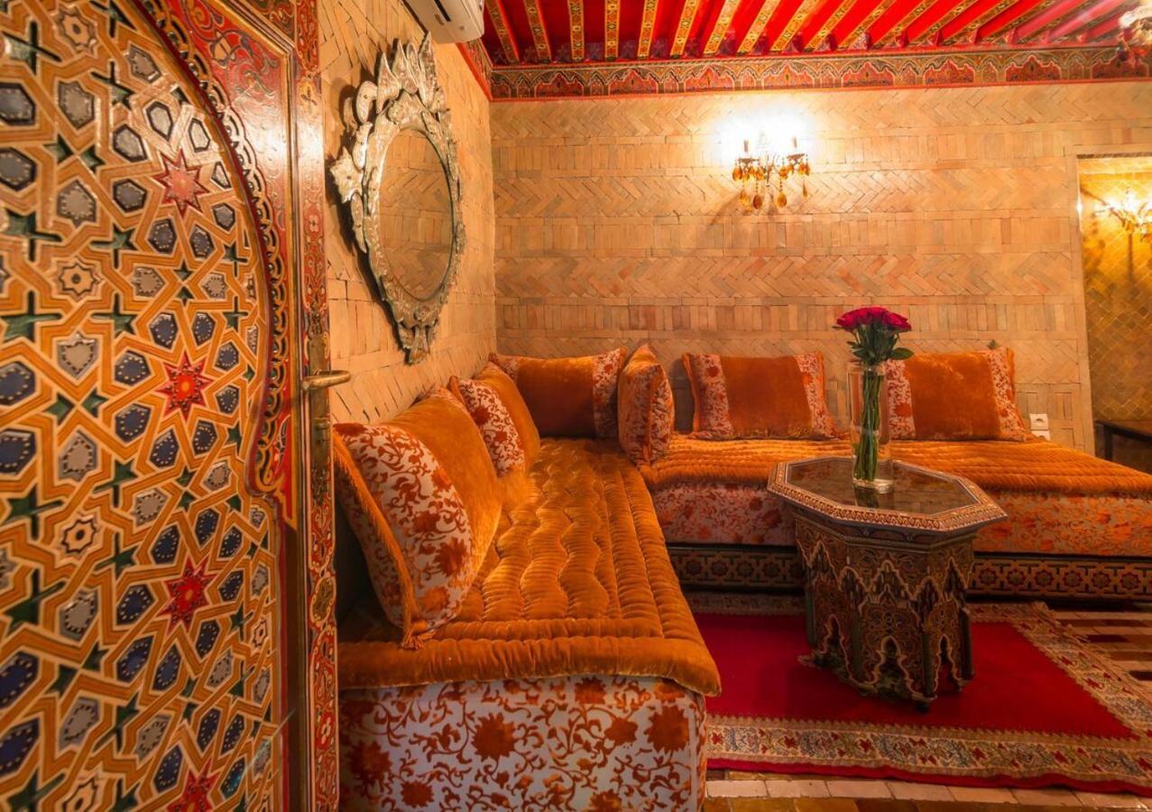 Riad La Maison Verte Fez Kamer foto